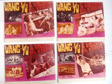 {Set of 8} il Violento del Karate Wang Yu Kung Fu 8x10" Movie Color Photos 70s