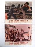 {Set of 9} The Golden Triangle Chang Lee Kung Fu 8x10" Movie Color Photos 70s