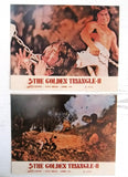 {Set of 9} The Golden Triangle Chang Lee Kung Fu 8x10" Movie Color Photos 70s