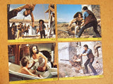 (Set of 6) Cannon For Cordoba (George Peppard) 10x8 Org. U.S Lobby Cards 70s