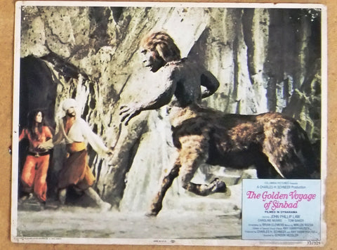 (Set of 5) The Golden Voyage Of Sinbad 11x14 Org. U.S Lobby Cards 70s