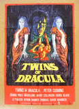 Twins of Dracula (Inigo Jackson) Original British Movie Poster 70s