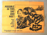 The Boy Who Cried Werewolf ORG 30x40" British Quad Movie Poster 70s