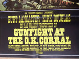 Gunfight at the O.K. Corral (Kirk Douglas) 39x27" Lebanese Movie Poster R70s