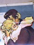 Nightingale's Prayer ملصق افيش عربي مصري دعاء الكروان Egyptian Movie Arabic Poster 50s