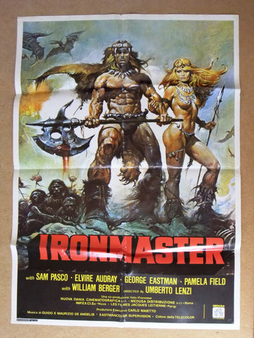 Ironmaster {Sam Pasco} Lebanese 39x27" Original Film Poster 80s
