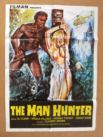 The Man Hunter (Mondo cannibale) Poster