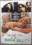 Blue Eyes of the Broken Doll ( Diana Lorys) Org 20x27" Lebanese Movie Poster 70s