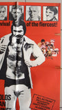 MEAN MACHINE {Burt Reynolds} 41x"27" British Movie Poster 70s