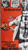 MEAN MACHINE {Burt Reynolds} 41x"27" British Movie Poster 70s