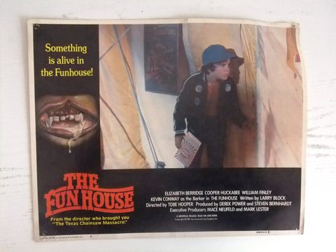 {Set of 7} The Fun House (WILLIAM FINLEY) 11X14" Org. Movie LOBBY CARD 80s