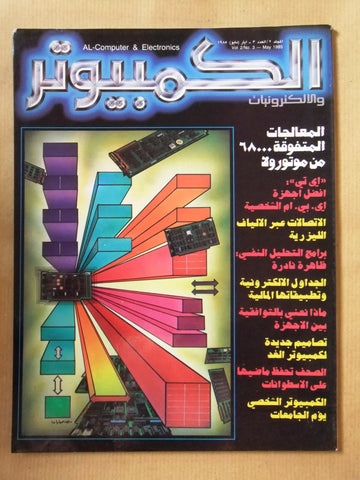 مجلة الكمبوتر والإلكترونيات Arabic Vol.2 #3 Computer Lebanese Magazine 1985