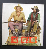 BEN AND CHARLIE {Guiliano Gemma} Original Movie Brochure, Program 70s