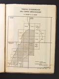 ‬Carte Geologique Zahle Lebanese Guide French Book Map 1953