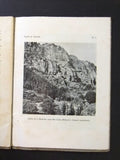 ‬Carte Geologique Qartaba Lebanese Guide French Book 1952