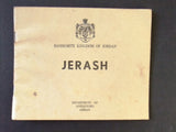 Jerash, Hashemite Kingdom of Jordan Amman English Book 1951