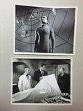 (Set of 8) THE ELECTRONIC MONSTER (Rod Cameron) Movie Original Photos 60s