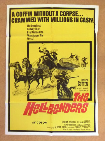 Hellbenders {Joseph Cotten} Int. Movie Poster R70s