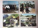 (Set of 30) Secret of the Black Falcon (Lex Barker) Movie Italian Photos 60s