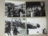 (Set of 24) Secret of the Black Falcon (Lex Barker) Movie Italian Photos 60s