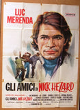 Gli amici di Nick Hezard Italian Movie Poster Manifesto (2F) 70s