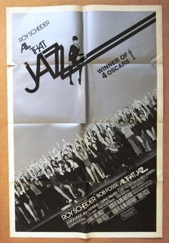 ALL THAT JAZZ (ROY SCHEIDER) 41"x27" Original Movie US Poster 70s