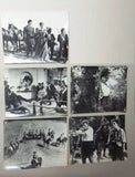 (Set of 18) Il Capitano Nero (Steve Barclay, Marina Berti) Movie Orig Photos 50s