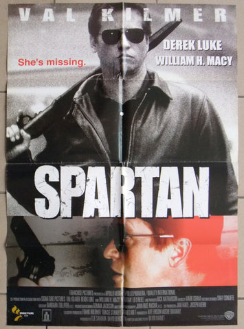 Spartan (Val Kilmer) 39x27" Original Movie Poster 2000s