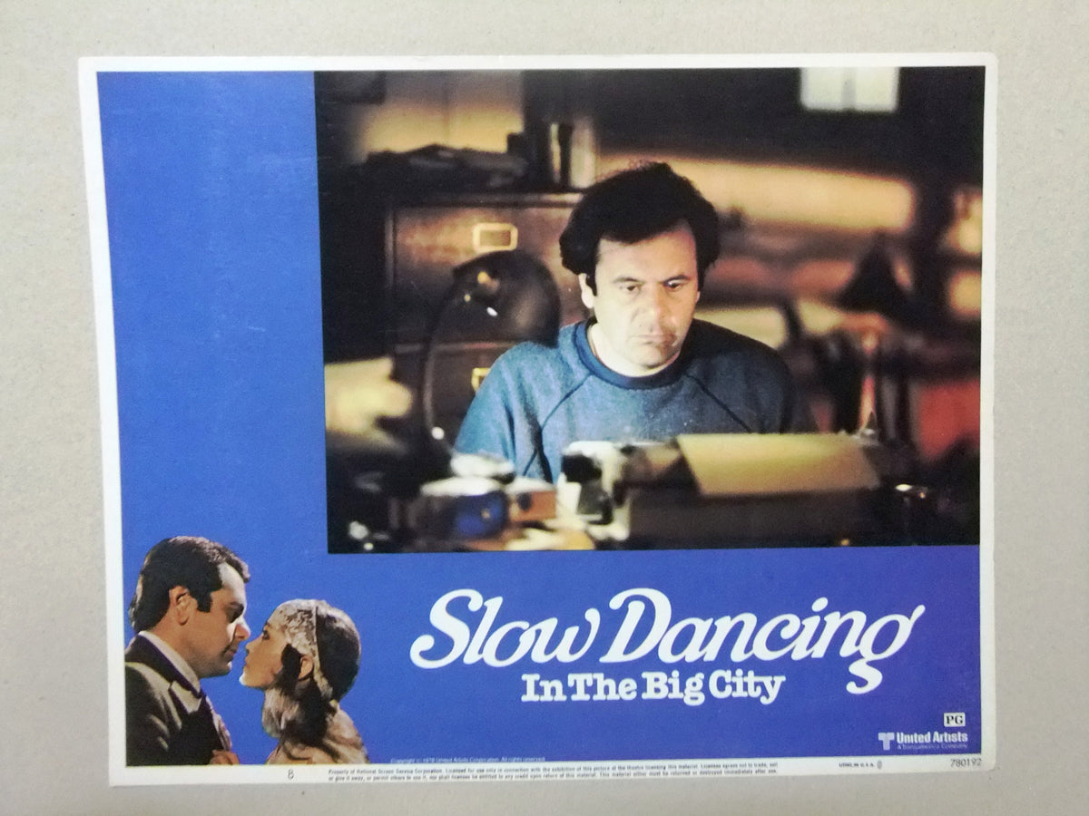 (Set of 7) Slow Dancing in the Big City PAUL SORV 11x14 Org. U.S Lobby ...