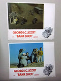 (Set of 8) Bank Shot (George Scott) 11x14 Org. U.S Lobby Cards 70s