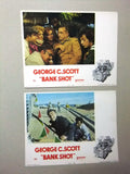 (Set of 8) Bank Shot (George Scott) 11x14 Org. U.S Lobby Cards 70s