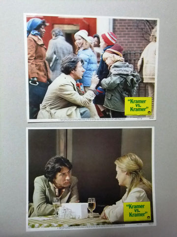(Set of 8) Kramer vs. Kramer (Dustin Hoffman) 11x14 Org. U.S Lobby Cards 70s