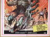 Hulk 2 The Bride of the Incredible Lou Ferrign Lebanese Original Film Poster 80s