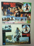 (Set of 6) Deadly Silver Angels (Hui-Shan Yang) Rare Kung Fu Org Lobby Card 80s