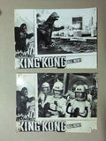 (Set of 7) KING KONG VS GODZILLA Movie Original Photos 60s