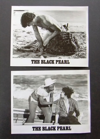 {Set of 7} THE BLACK PEARL Carl Anderson 8x10" Movie B&W Photos 70s