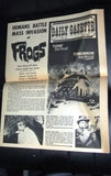 Frogs Original Movie Rare Pressbook + Ads Newspaper Daily Gazette Tabloid 70s