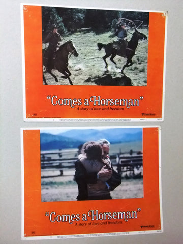 (Set of 8) COMES A HORSEMAN (JANE FONDA) 11x14 Org. U.S Lobby Cards 70s