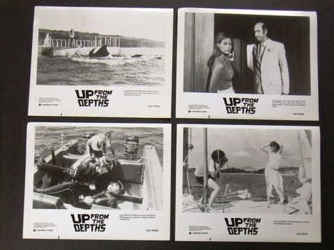 {Set of 9} Up from the Depths Sam Bottoms ORG Movie Photos 70s