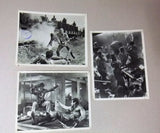 (Set of 19) DARK OF THE SUN (PETER CARSTEN) Movie Orig Photos 60s