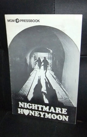 NIGHTMARE HONEYMOON Original Movie Pressbook 70s