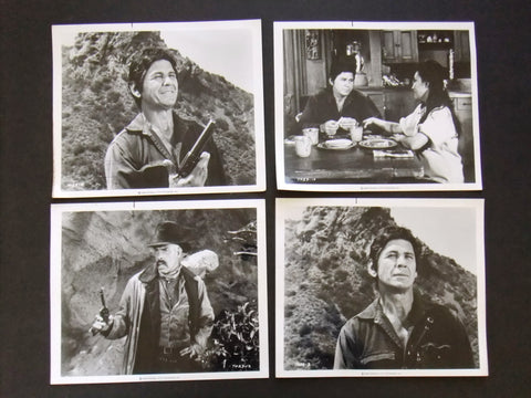 (Set of 18) The Meanest Man in the West {Charles Bro} 8x10" Movie B&W Photos 70s