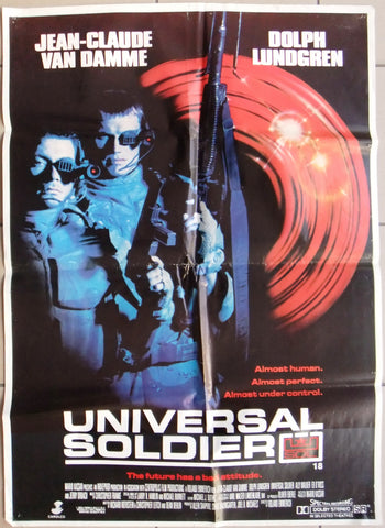 Universal Soldier {Jean-Claude Van Damme} Original Lebanese Movie Poster 90s