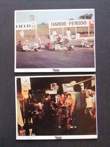 {Set of 20} SIDECAR RACERS (Ben Murphy) Movie Photos/Lobby Cards 70s