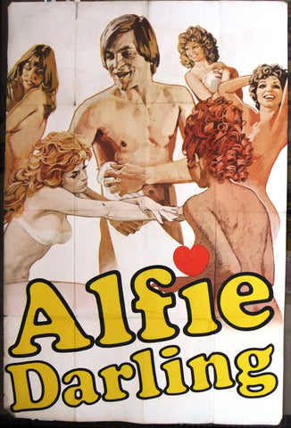Alfie Darling (Alan Price) 46"x61" French Movie Original Poster 70s