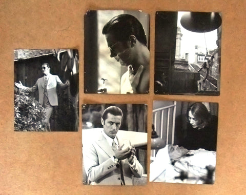 {Set of 25} L'ASSASSINAT DE TROTSKY {ALAIN DELON} 8x10" Movie B&W Photos 70s