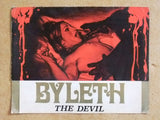 Byleth the Devil (Mark Damon) ORG Horror Italian Movie Program 70s