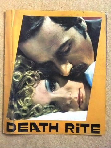 Death Rite (Franco Nero) ORG Italian Movie Program 70s