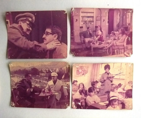 (Set of 4) صورة فيلم سوري عربي عندما تغيب الزوجات، دريد لحام Syrian Arabic Movie Photo 70s