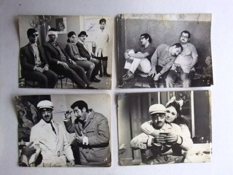 (Set of 10) صورة فيلم سوري عربي عندما تغيب الزوجات، دريد لحام Syrian Arabic Movie Photo 70s